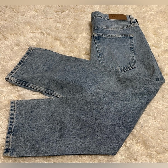 TOPSHOP Women’s Size 32 Light Wash Denim Blue Jeans EUC** - Picture 11 of 11